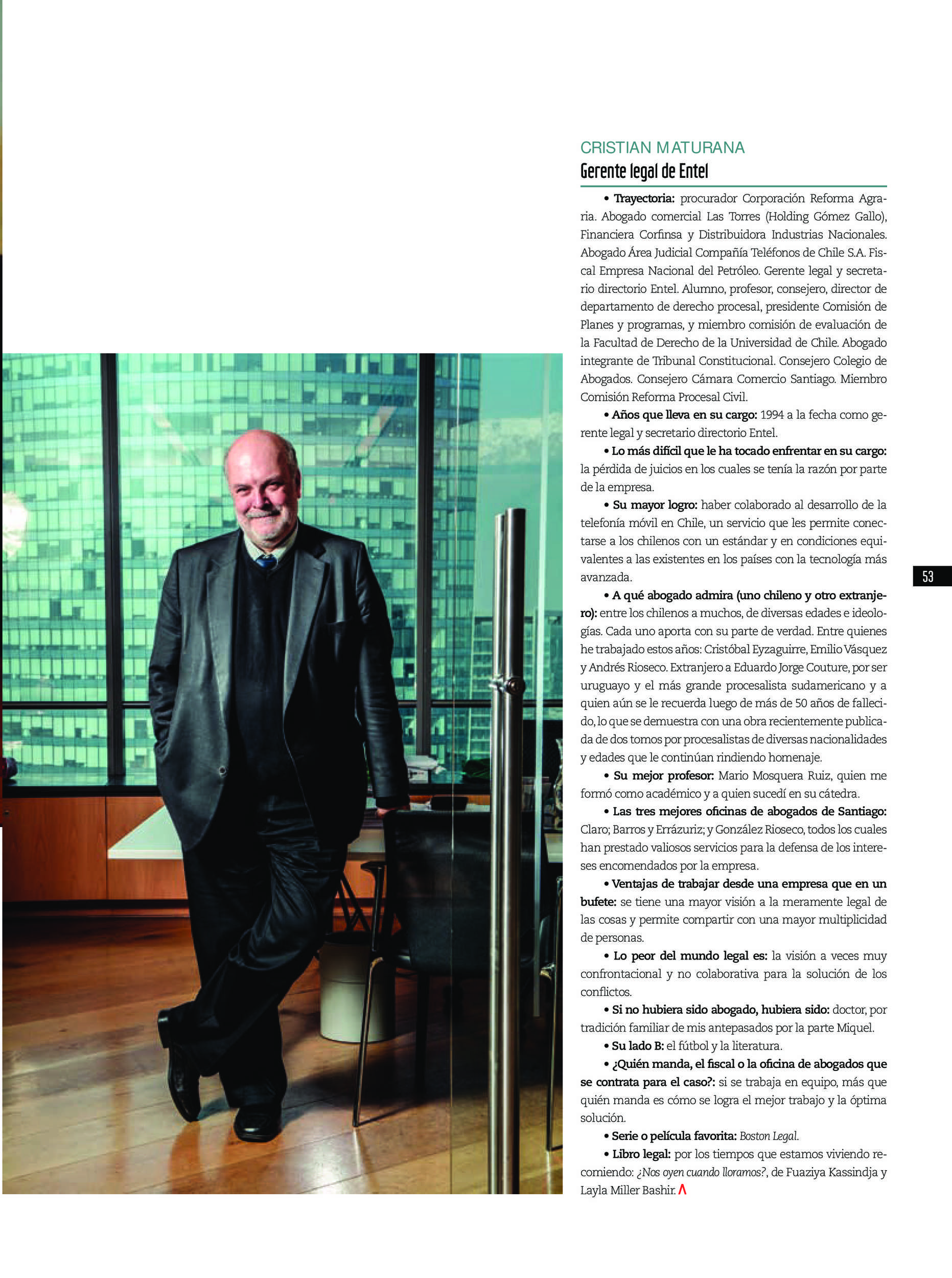 Revista Capital   Edición N°474: Especial Legal Fiscales AD HOC